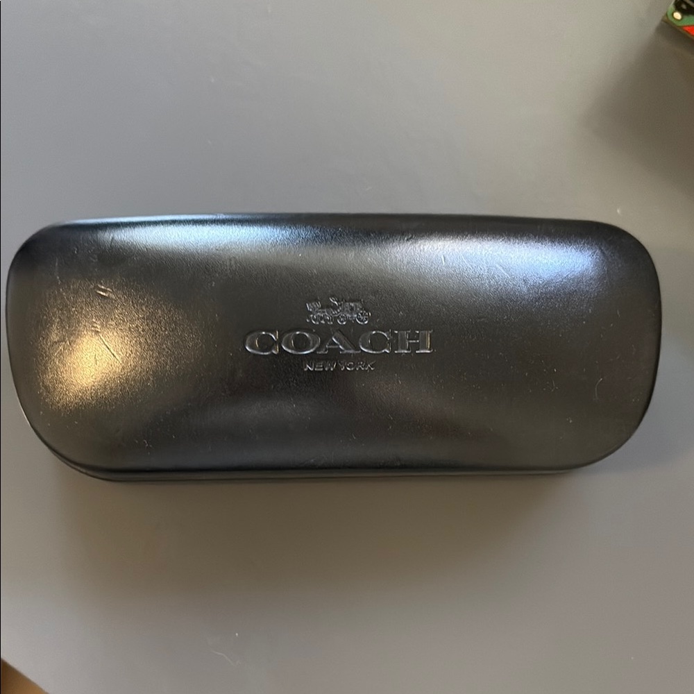 Coach Black Eyeglass Case
